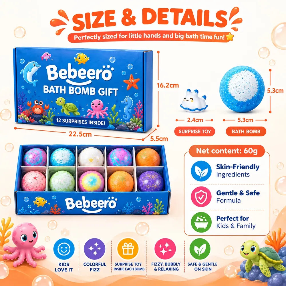 Bebeero™ Bath Bomb Surprise Toy