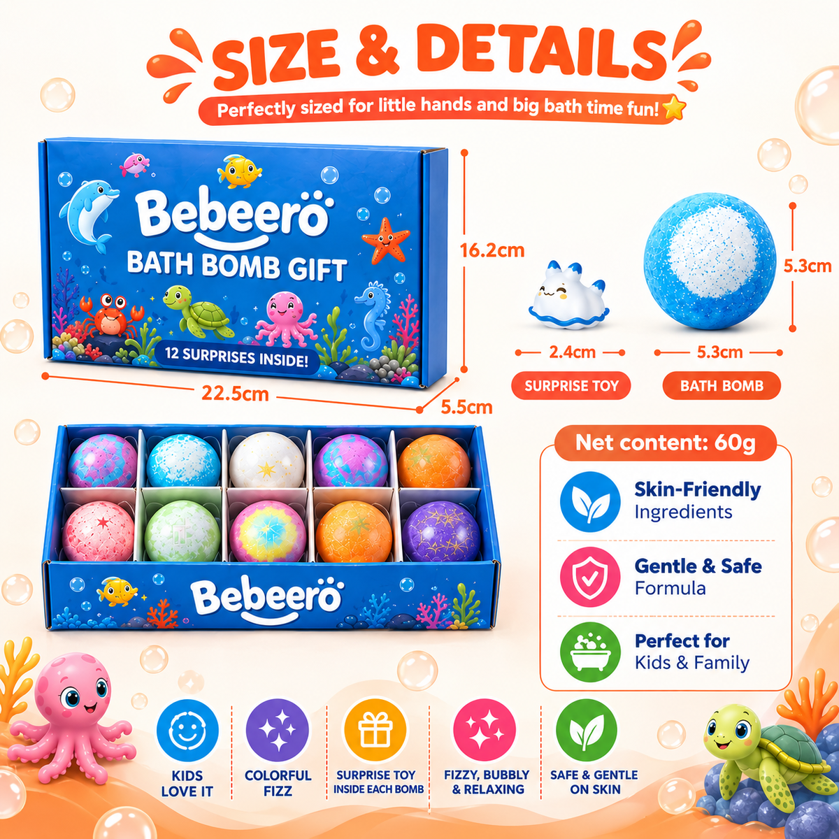 Bebeero™ Bath Bomb Surprise Toy