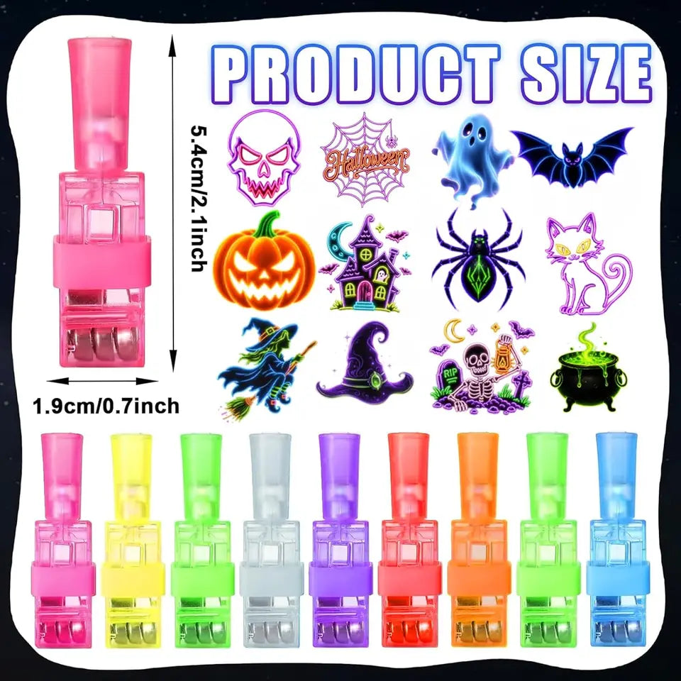 Halloween LED Projection Rings