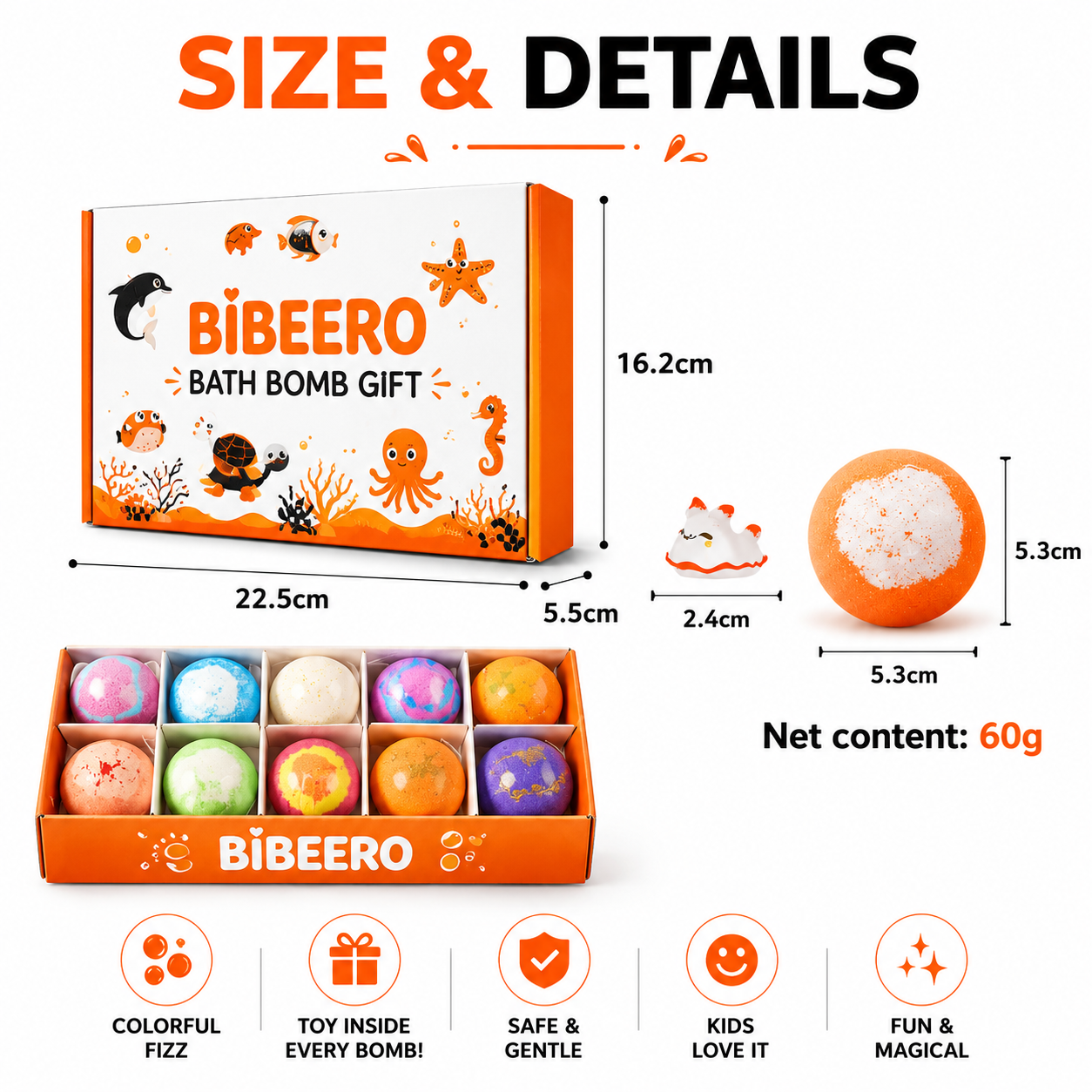 Bebeero™ Magical Surprise Bath Bomb Kit