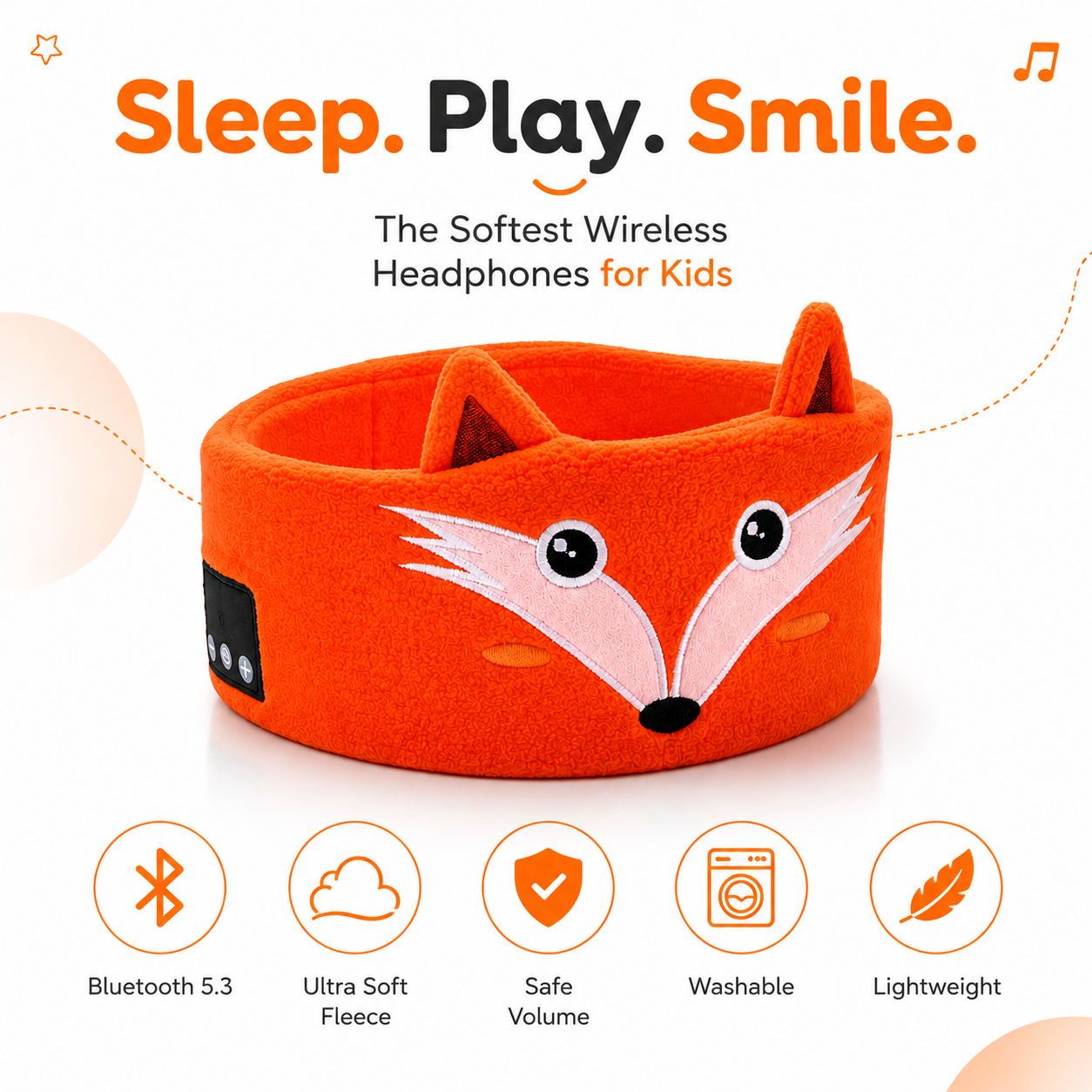 Bebeero™ Kids Bluetooth Sleep Headband