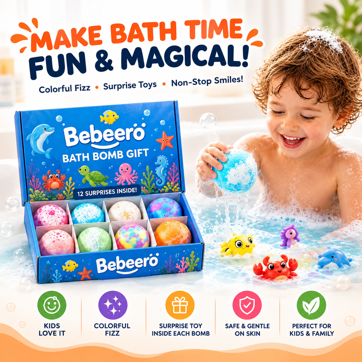 Bebeero™ Bath Bomb Surprise Toy