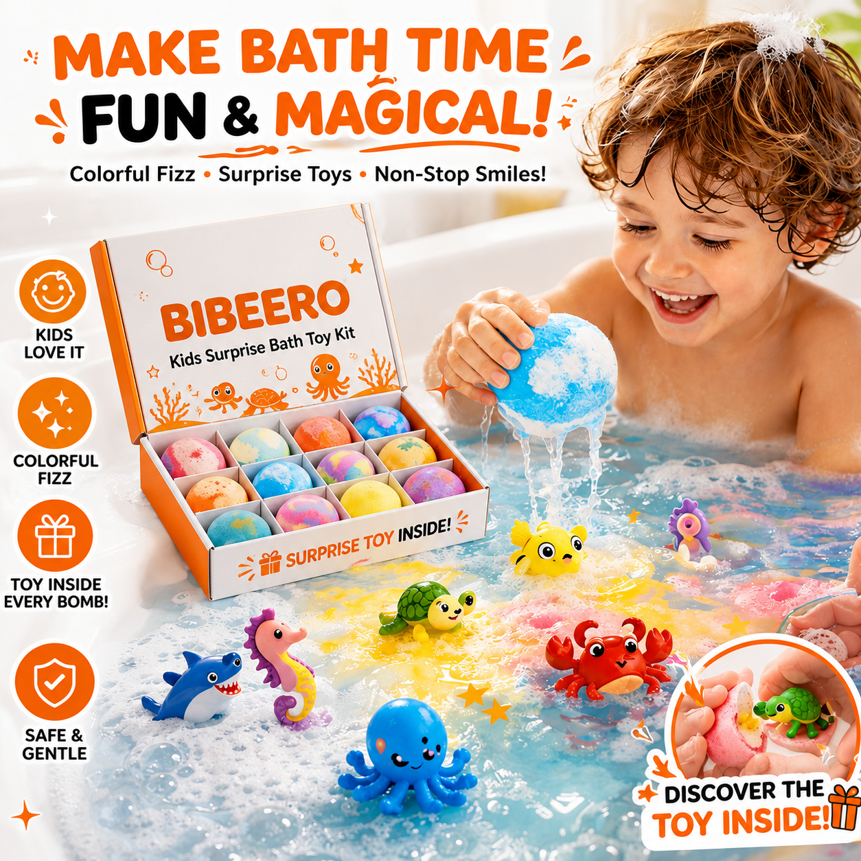 Bebeero™ Magical Surprise Bath Bomb Kit